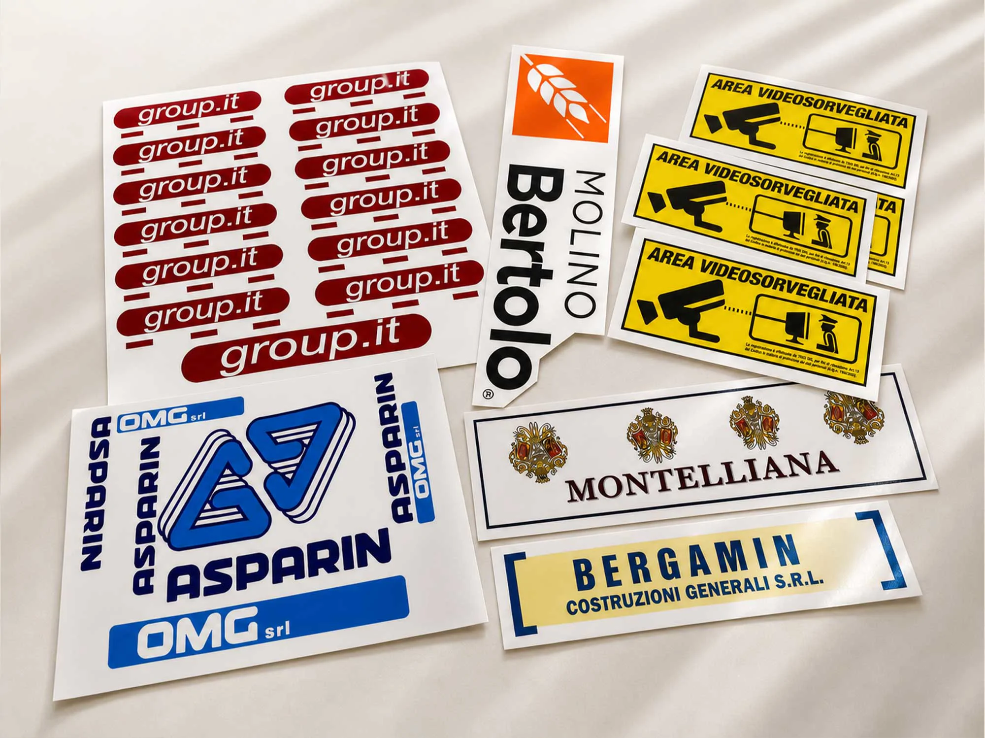 Adesivi personalizzati