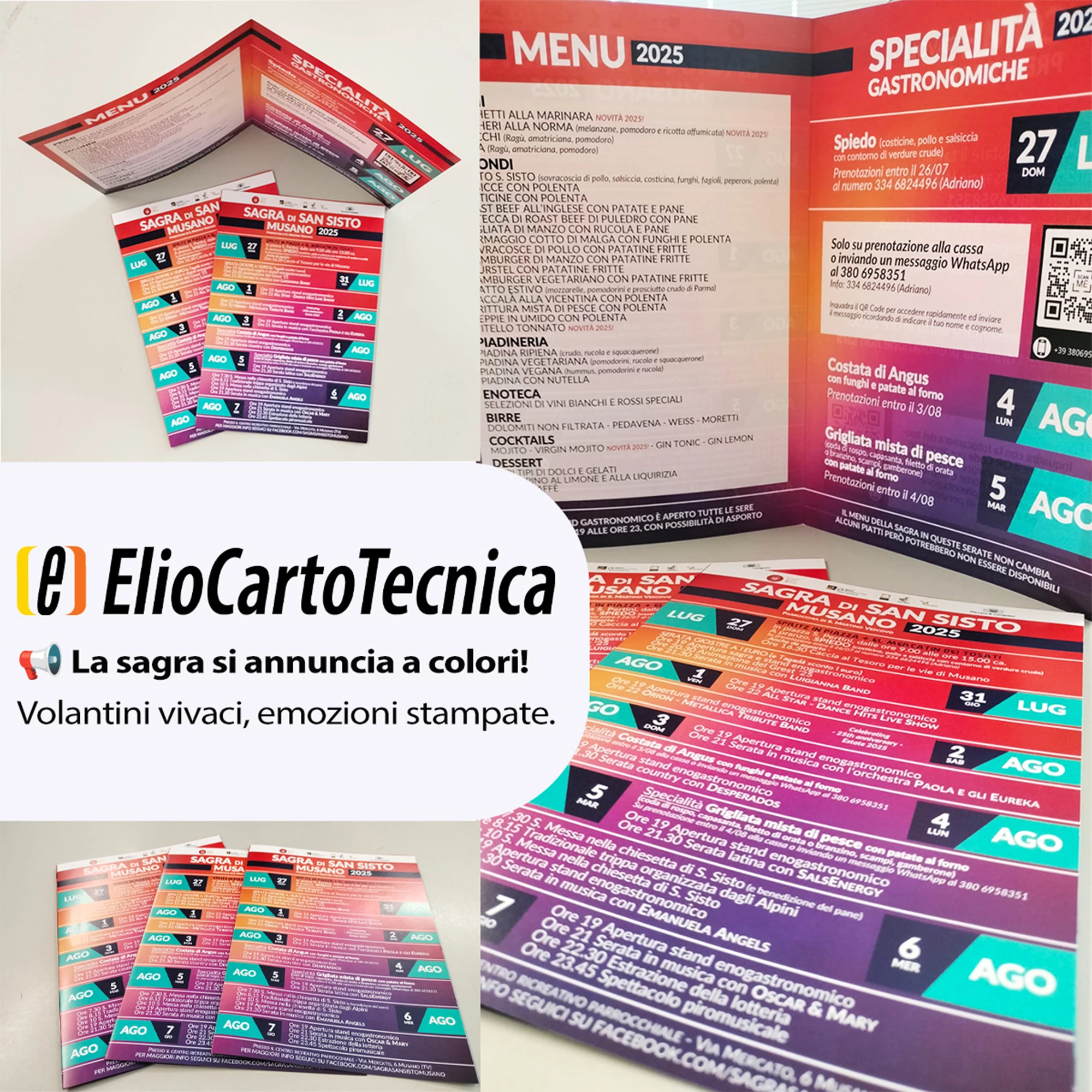 ➡️ COLORI CHE RACCONTANO LA FESTA: LA SAGRA DI SAN SISTO A MUSANO