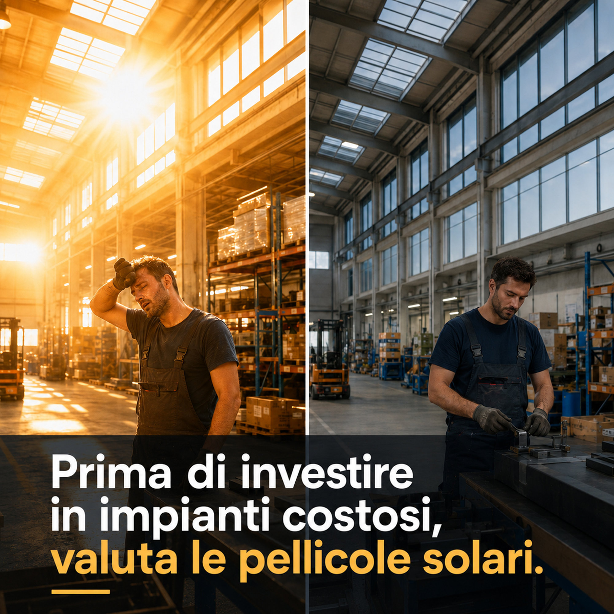 Pellicole solari? Si, grazie!