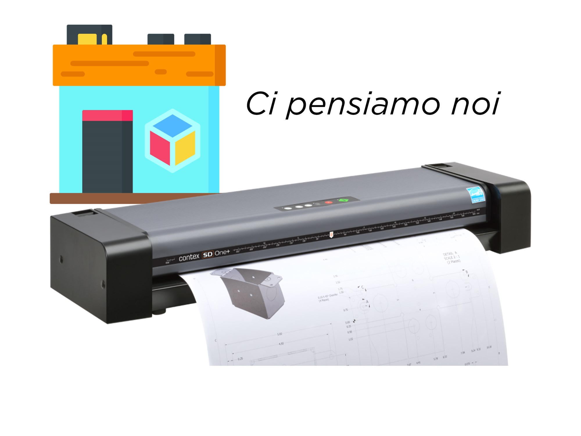 Servizio di scansione completo presso la nostra sede